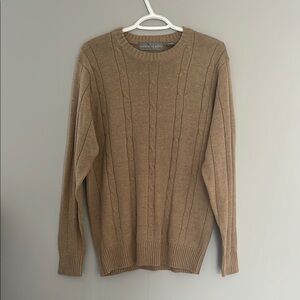 Men's Oscar De La Renta Tan Sweater